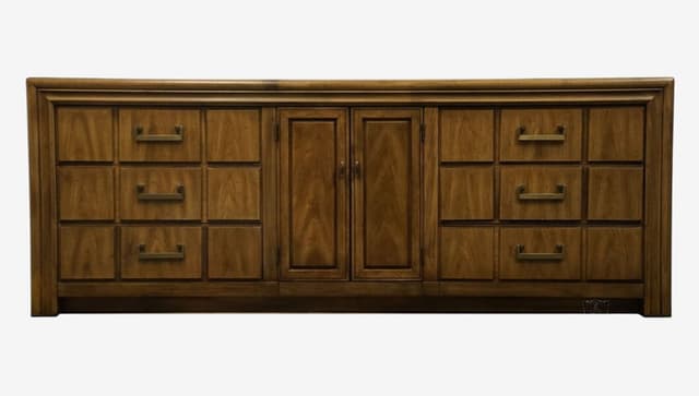 vintage thomasville dresser MCM  The Velvet Cricket Thomasville Mystique Dresser