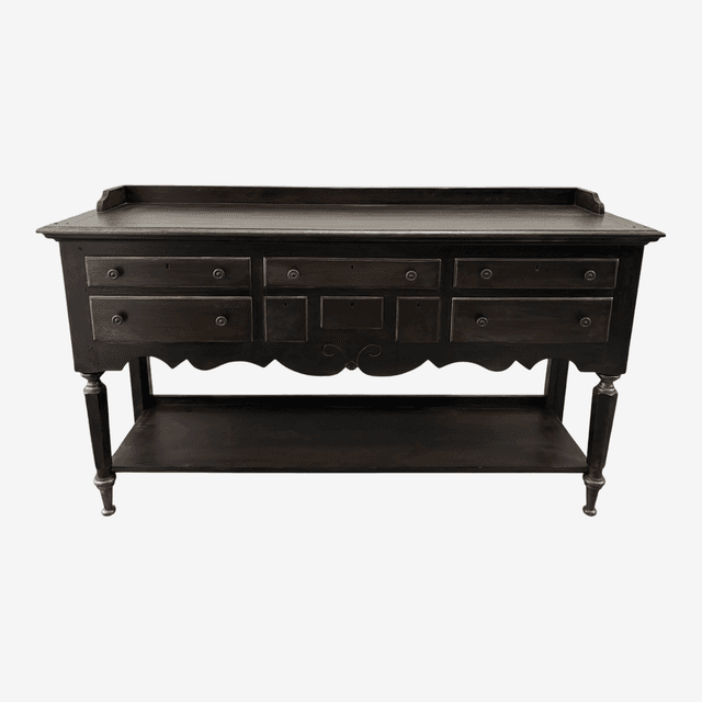 Drexel Heritage Cherry Wood Buffet Credenza - Vintage Late 20th