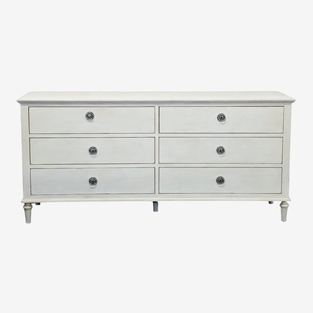 used modern dresser SOLD Absolutely gorgeous MCM walnut dresser. Nine spacious dovetail joint drawers. Beautiful rich wood grain throughout. Original pull handles. Can also be used as a tv stand or entrance console. In good